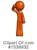 Orange Design Mascot Clipart #1536932 by Leo Blanchette
