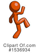 Orange Design Mascot Clipart #1536934 by Leo Blanchette