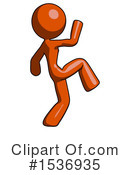 Orange Design Mascot Clipart #1536935 by Leo Blanchette