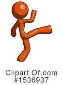 Orange Design Mascot Clipart #1536937 by Leo Blanchette