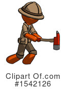 Orange Design Mascot Clipart #1542126 by Leo Blanchette