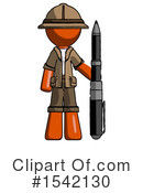Orange Design Mascot Clipart #1542130 by Leo Blanchette