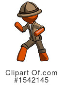 Orange Design Mascot Clipart #1542145 by Leo Blanchette