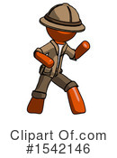 Orange Design Mascot Clipart #1542146 by Leo Blanchette