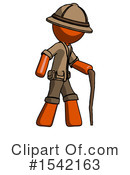 Orange Design Mascot Clipart #1542163 by Leo Blanchette