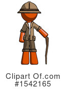 Orange Design Mascot Clipart #1542165 by Leo Blanchette