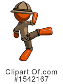 Orange Design Mascot Clipart #1542167 by Leo Blanchette