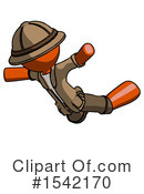 Orange Design Mascot Clipart #1542170 by Leo Blanchette