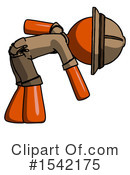Orange Design Mascot Clipart #1542175 by Leo Blanchette