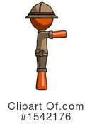 Orange Design Mascot Clipart #1542176 by Leo Blanchette