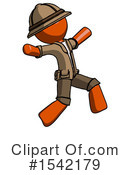 Orange Design Mascot Clipart #1542179 by Leo Blanchette