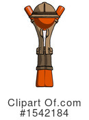 Orange Design Mascot Clipart #1542184 by Leo Blanchette