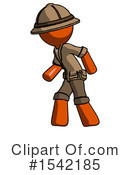 Orange Design Mascot Clipart #1542185 by Leo Blanchette