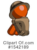 Orange Design Mascot Clipart #1542189 by Leo Blanchette
