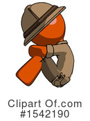Orange Design Mascot Clipart #1542190 by Leo Blanchette