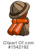 Orange Design Mascot Clipart #1542192 by Leo Blanchette
