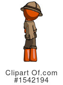 Orange Design Mascot Clipart #1542194 by Leo Blanchette