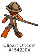 Orange Design Mascot Clipart #1542204 by Leo Blanchette