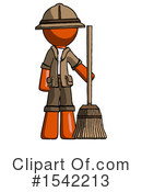Orange Design Mascot Clipart #1542213 by Leo Blanchette