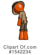 Orange Design Mascot Clipart #1542234 by Leo Blanchette