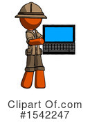 Orange Design Mascot Clipart #1542247 by Leo Blanchette