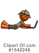 Orange Design Mascot Clipart #1542248 by Leo Blanchette