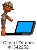 Orange Design Mascot Clipart #1542252 by Leo Blanchette
