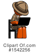 Orange Design Mascot Clipart #1542256 by Leo Blanchette