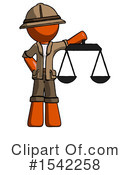 Orange Design Mascot Clipart #1542258 by Leo Blanchette