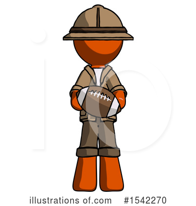 Royalty-Free (RF) Orange Design Mascot Clipart Illustration by Leo Blanchette - Stock Sample #1542270