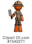 Orange Design Mascot Clipart #1542271 by Leo Blanchette