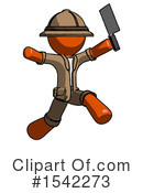 Orange Design Mascot Clipart #1542273 by Leo Blanchette