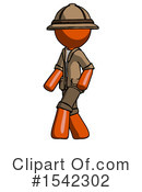 Orange Design Mascot Clipart #1542302 by Leo Blanchette