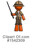 Orange Design Mascot Clipart #1542309 by Leo Blanchette