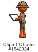 Orange Design Mascot Clipart #1542324 by Leo Blanchette