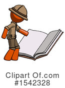Orange Design Mascot Clipart #1542328 by Leo Blanchette