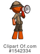 Orange Design Mascot Clipart #1542334 by Leo Blanchette