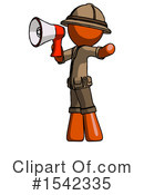 Orange Design Mascot Clipart #1542335 by Leo Blanchette