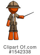 Orange Design Mascot Clipart #1542338 by Leo Blanchette