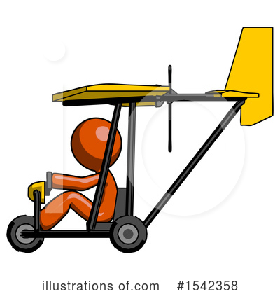 Royalty-Free (RF) Orange Design Mascot Clipart Illustration by Leo Blanchette - Stock Sample #1542358