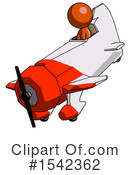 Orange Design Mascot Clipart #1542362 by Leo Blanchette