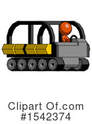 Orange Design Mascot Clipart #1542374 by Leo Blanchette