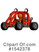 Orange Design Mascot Clipart #1542378 by Leo Blanchette