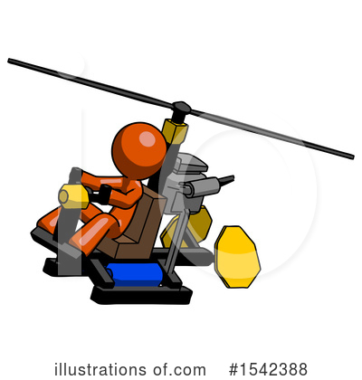 Royalty-Free (RF) Orange Design Mascot Clipart Illustration by Leo Blanchette - Stock Sample #1542388