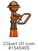 Orange Design Mascot Clipart #1545405 by Leo Blanchette