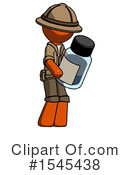 Orange Design Mascot Clipart #1545438 by Leo Blanchette