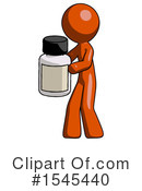 Orange Design Mascot Clipart #1545440 by Leo Blanchette