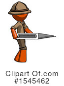 Orange Design Mascot Clipart #1545462 by Leo Blanchette