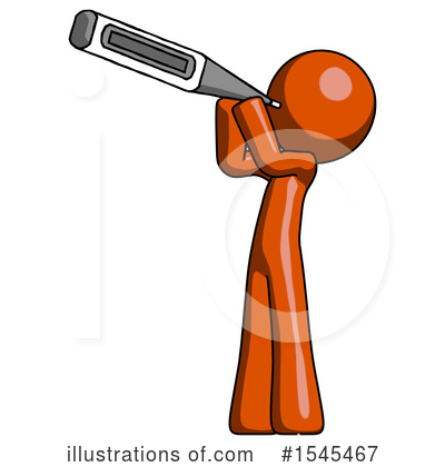 Royalty-Free (RF) Orange Design Mascot Clipart Illustration by Leo Blanchette - Stock Sample #1545467