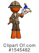 Orange Design Mascot Clipart #1545482 by Leo Blanchette